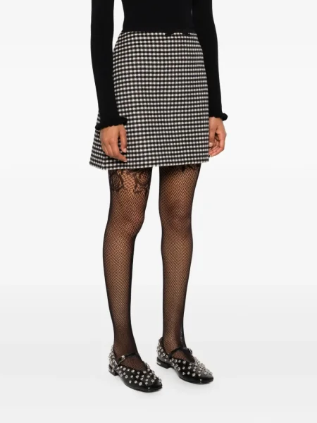 Fusta mini Valentino Garavani negru