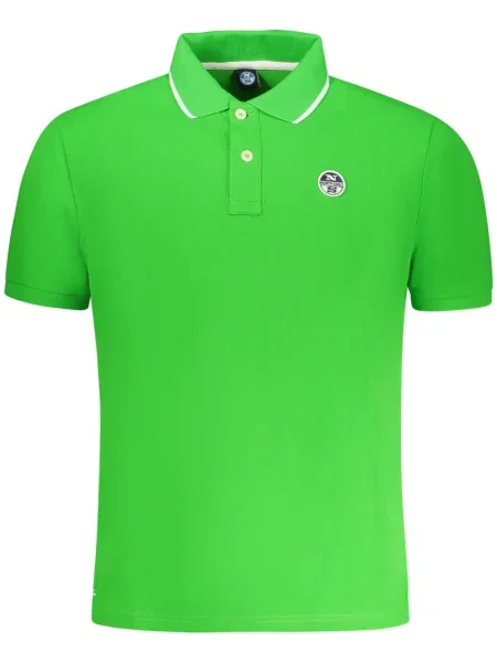 Polo North Sails cu mâneci scurte verde