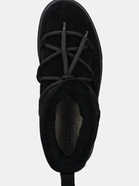 Inuikii cizme de zăpadă din piele întoarsă Classic Low negru