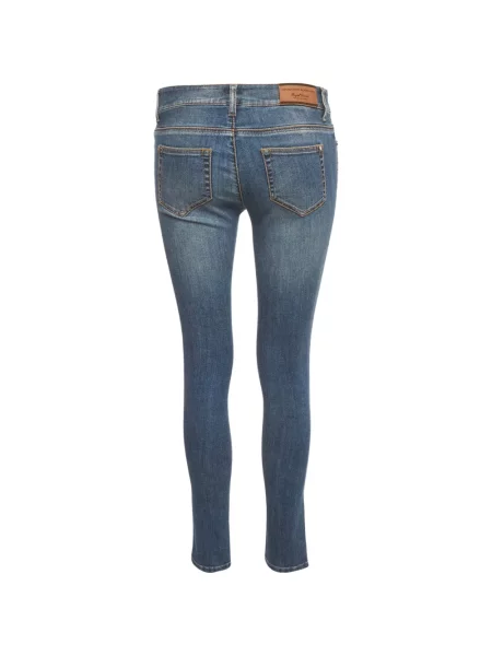 Слаб дънки skinny fit Ermanno Scervino синьо