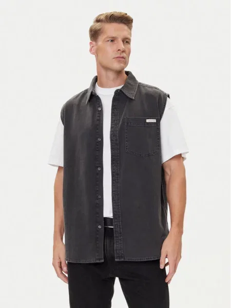 Calvin Klein Jeans Telovnik črna