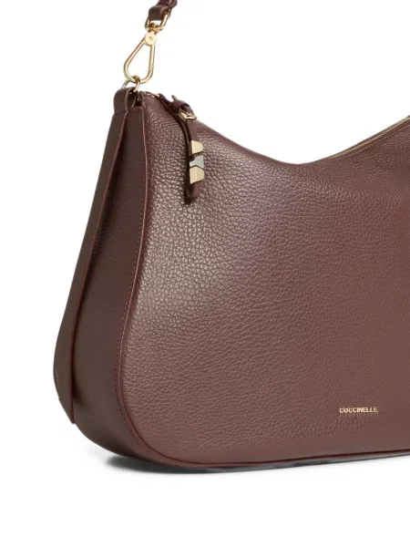 Geantă shopper Coccinelle din piele maro