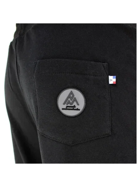 Bežecká tepláková súprava Peak Mountain čierna