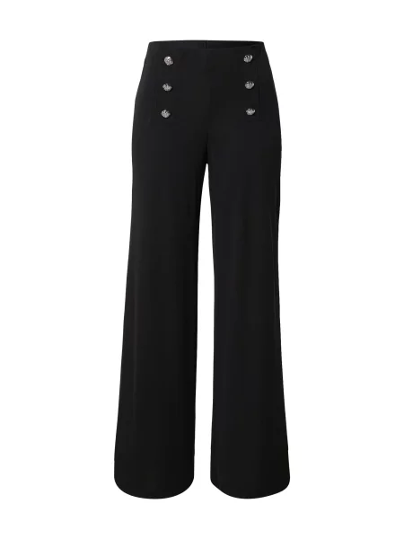 Lauren Ralph Lauren Pantaloni din Wide Leg negru