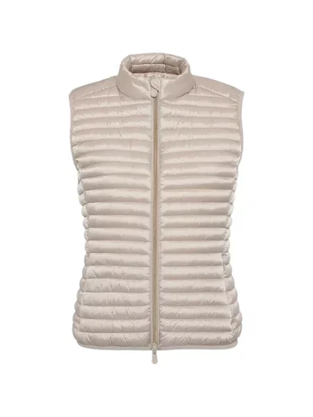 Kamizelka Save The Duck bez rękawów beżowa