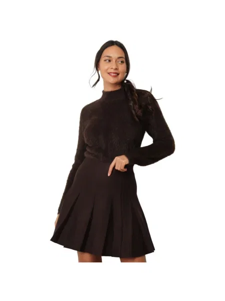 Pulover La Modeuse maro
