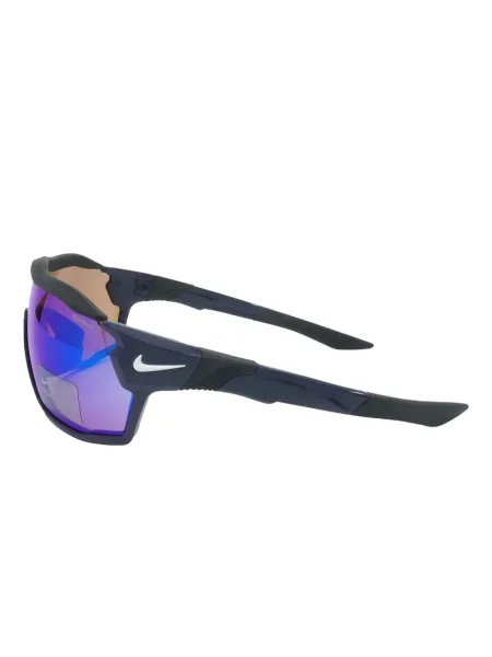 Ochelari de soare Nike cu cordon din jerseu cu imprimeu abstract gri