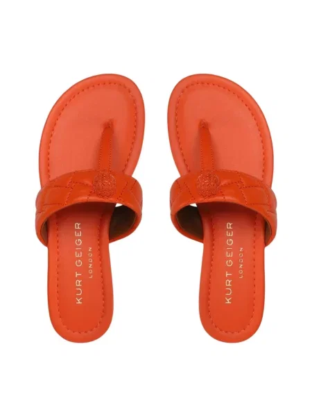 Klapki Kurt Geiger czerwone