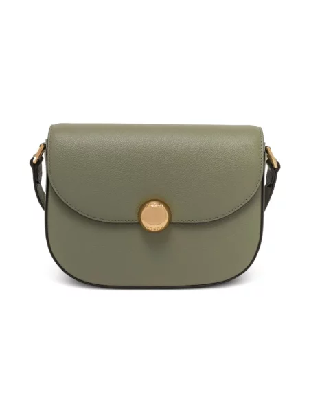 Torebka crossbody Furla skórzana zielona