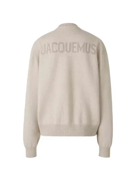 Cardigan Jacquemus cu autograf