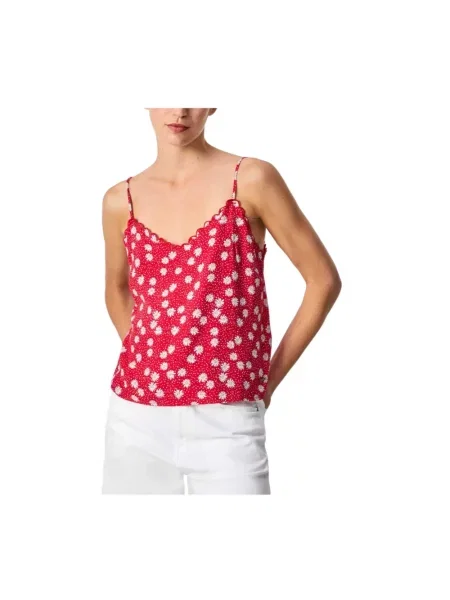 Top Pepe Jeans różowy