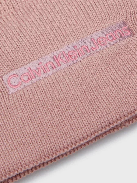 Шапка Calvin Klein Jeans рожева