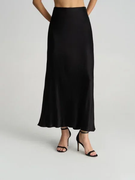 Спідниця міді DIVERSE чорний
