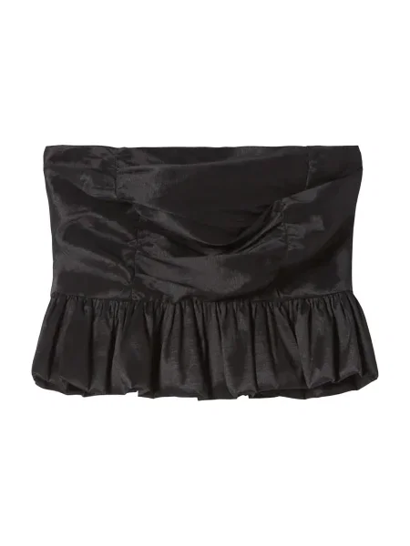 Bershka Top negru