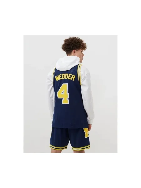 Tricou Mitchell & Ness albastru