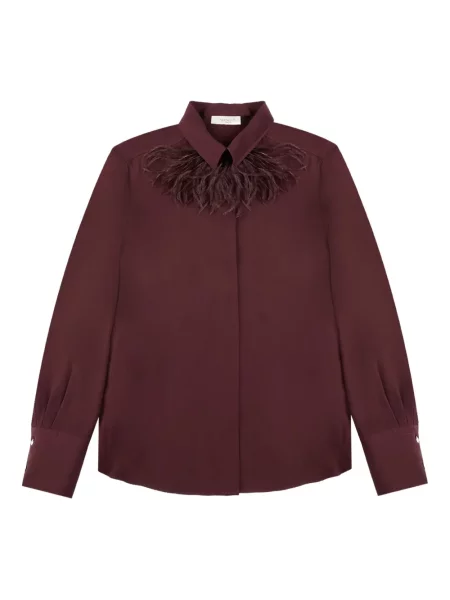 Cămașă Glanshirt cu pene roșu