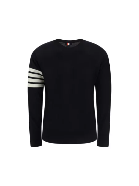 Sweter Thom Browne wełniany niebieski