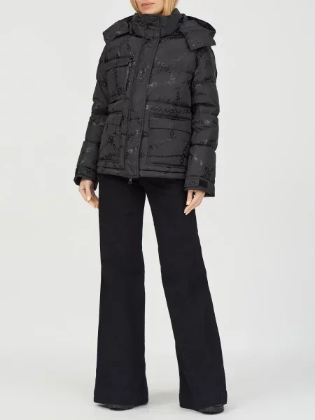 Пуховик Versace Jeans Couture чорний