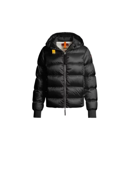 Kurtka puchowa Parajumpers z kapturem czarna