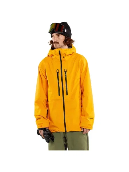 Kurtka narciarska Volcom Guide Gore-Tex żółta