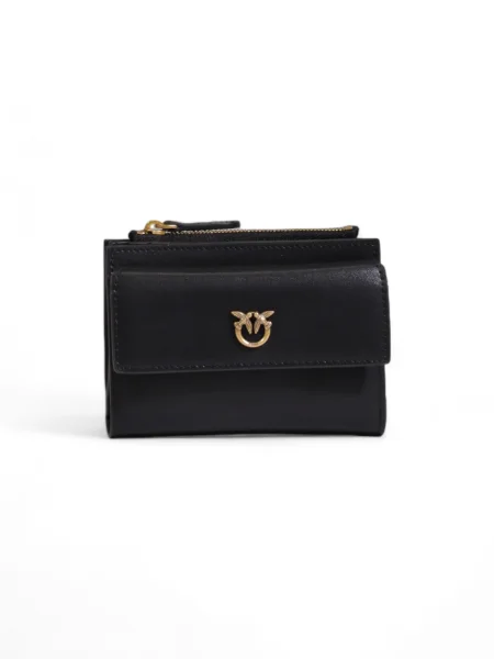 Denarnica PINKO Compact Wallet . AI PCPL črna