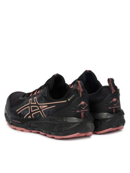 Dámske bežecké topánky ASICS Gel-Sonoma 8 GTX black/apricot crush čierna