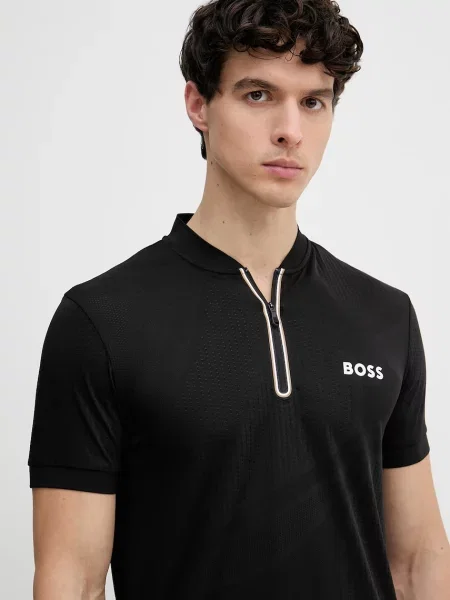 Поло Boss Green зеленое