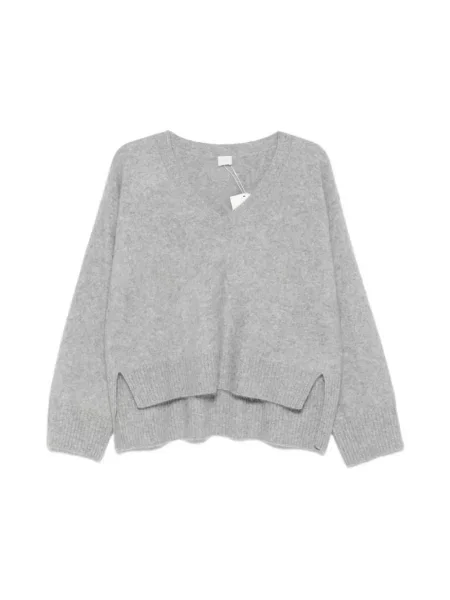 Dzianinowy sweter C.t.plage szary