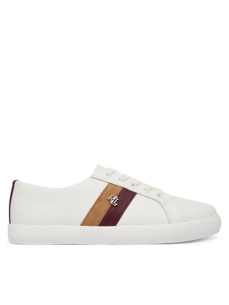 LAUREN RALPH LAUREN Sneakers Janson II alb