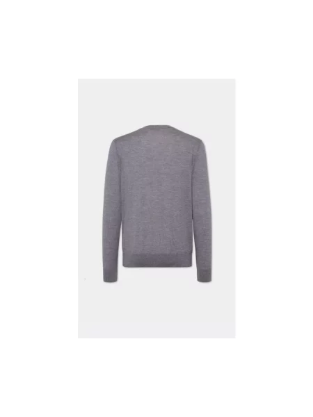 Sweter Dsquared2 wełniany szary