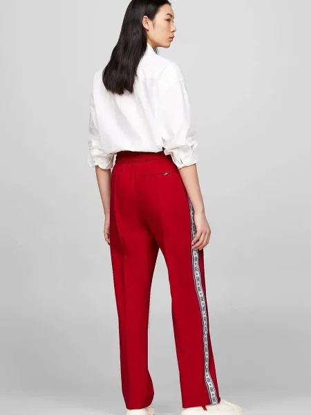 Детские брюки Tommy Hilfiger красные