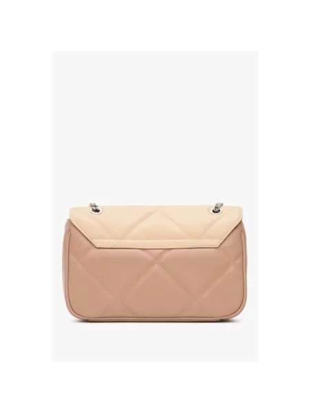 Кожаная сумка Cromia бежевая