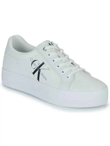 Tenis superge Calvin Klein Jeans bela