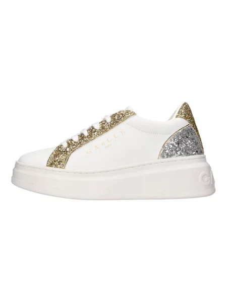 Sneakersy Gaëlle Paris skórzane białe