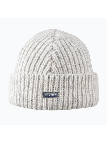 Devold czapka beanie wełniana Nansen Wool szara