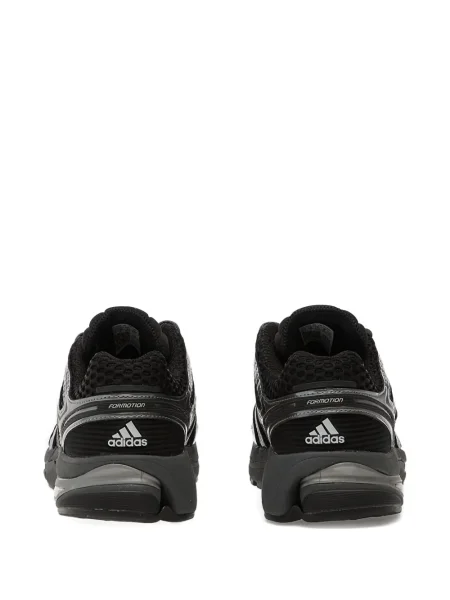 Tricou Adidas din fleece cu dungi scurt albastru
