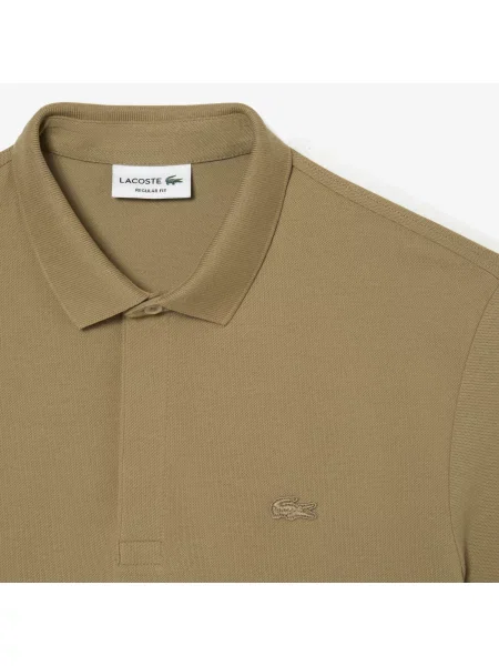 Поло Lacoste коричневое