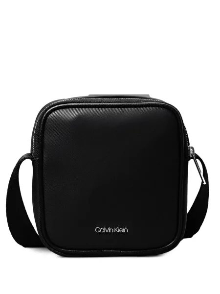 Geantă Calvin Klein cu autograf negru