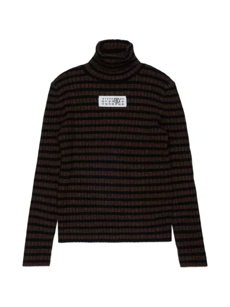 Sweter dziecięcy Mm6 Maison Margiela brązowy