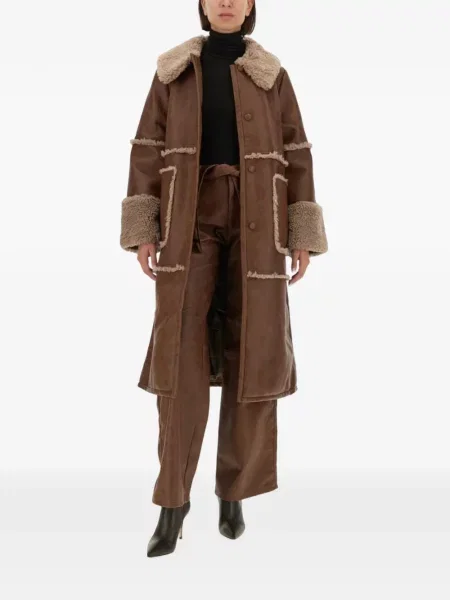 Cu centură pantaloni Baum Und Pferdgarten maro