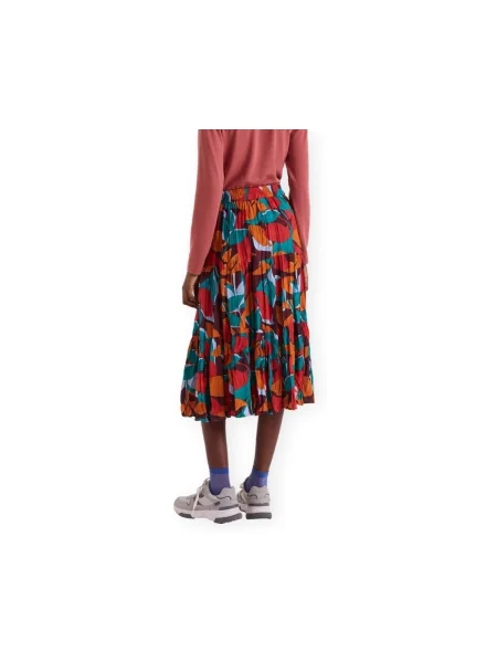 Fustă Compania Fantastica cu model floral