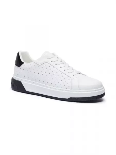 Baldinini De piele sneakers alb