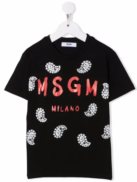 Koszulka dziecięca Msgm czarna