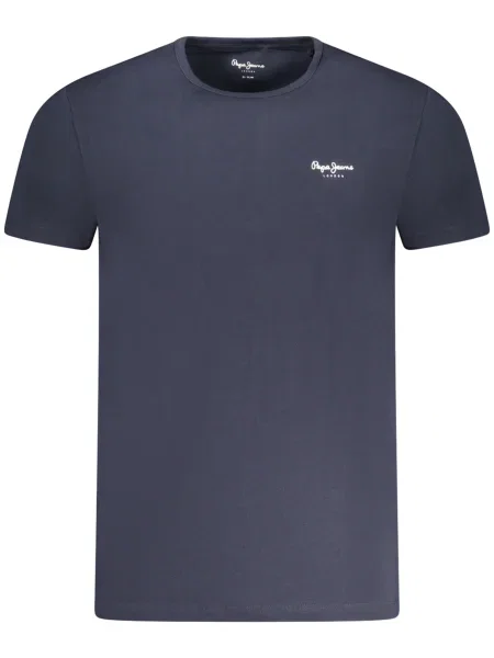 Къс тениска Pepe Jeans синьо