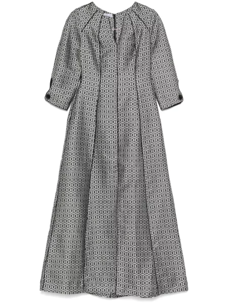 Maksi sukienka maxi Baruni garniturowa czarna