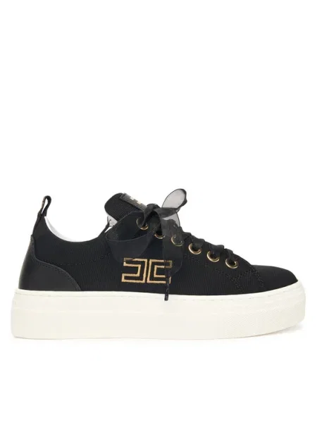 Sneakersy Elisabetta Franchi S čierna