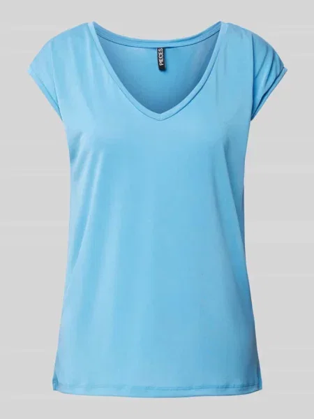 T-shirt o luźnym kroju z domieszką modalu model KAMALA' Pieces