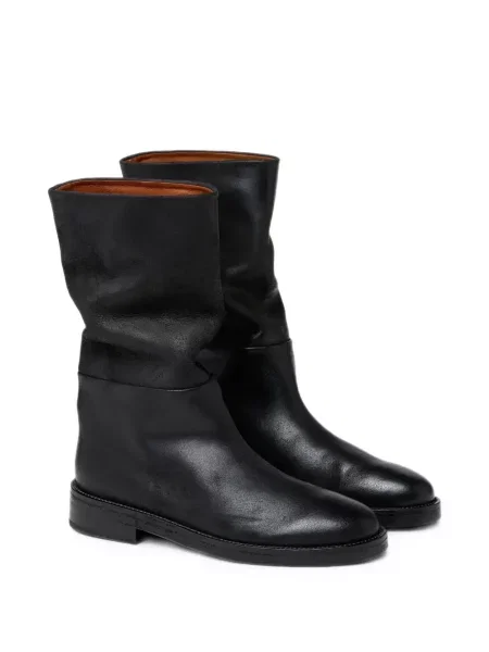 Botine Marsell din piele negru