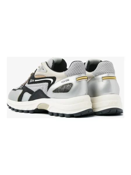 Sneakersy Via Vai skórzane szare