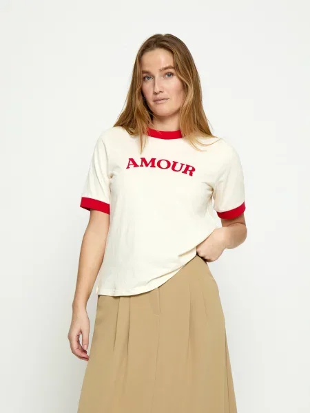 Peppercorn Tricou Momo' alb